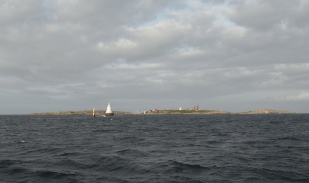Phare de Vinga au loin