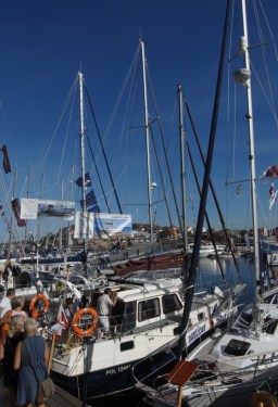 exposition de voiliers Orust, Suède