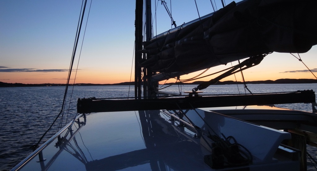 Navigation de nuit Voile en Scandinavie